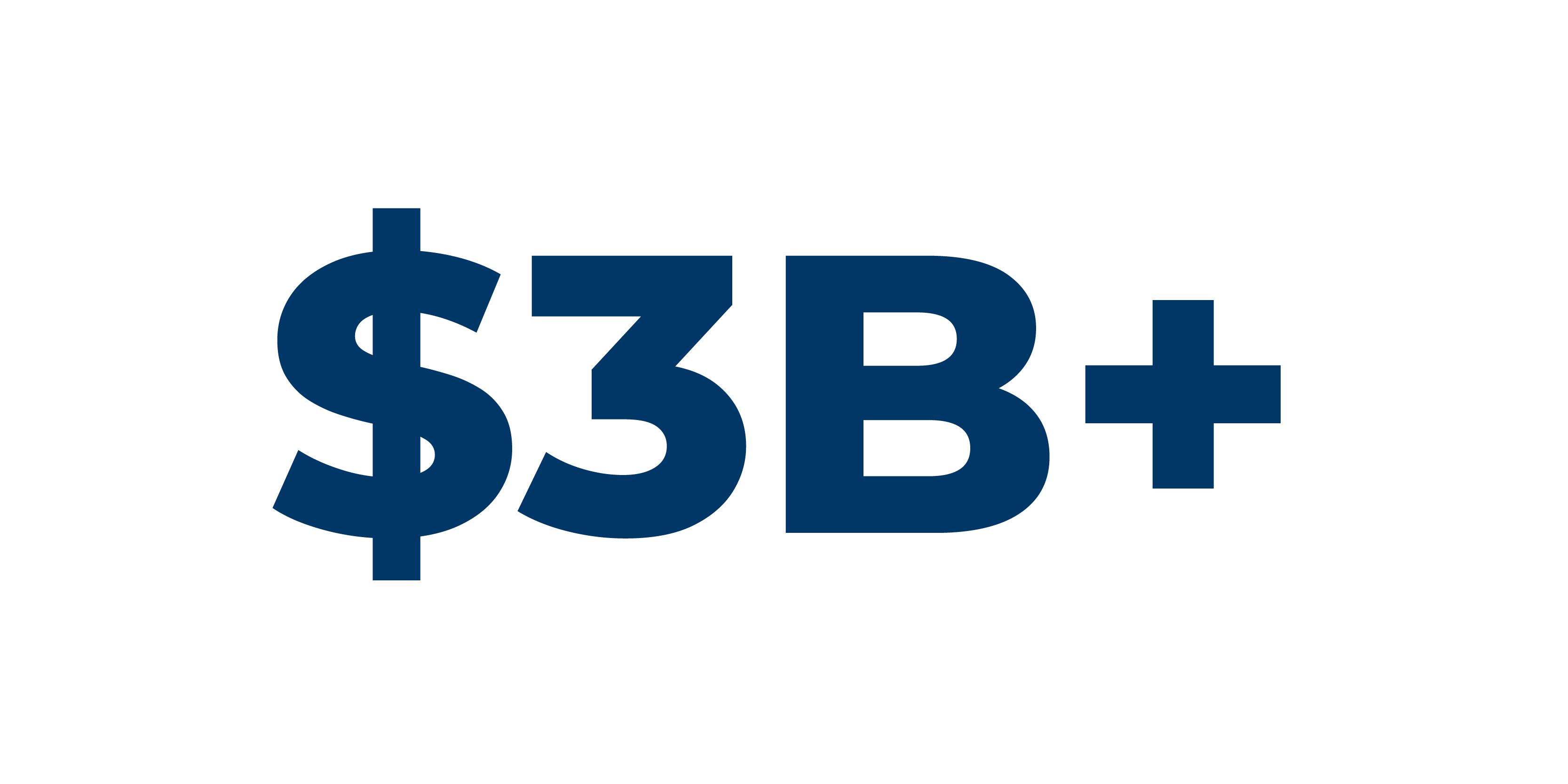 $3B in sales