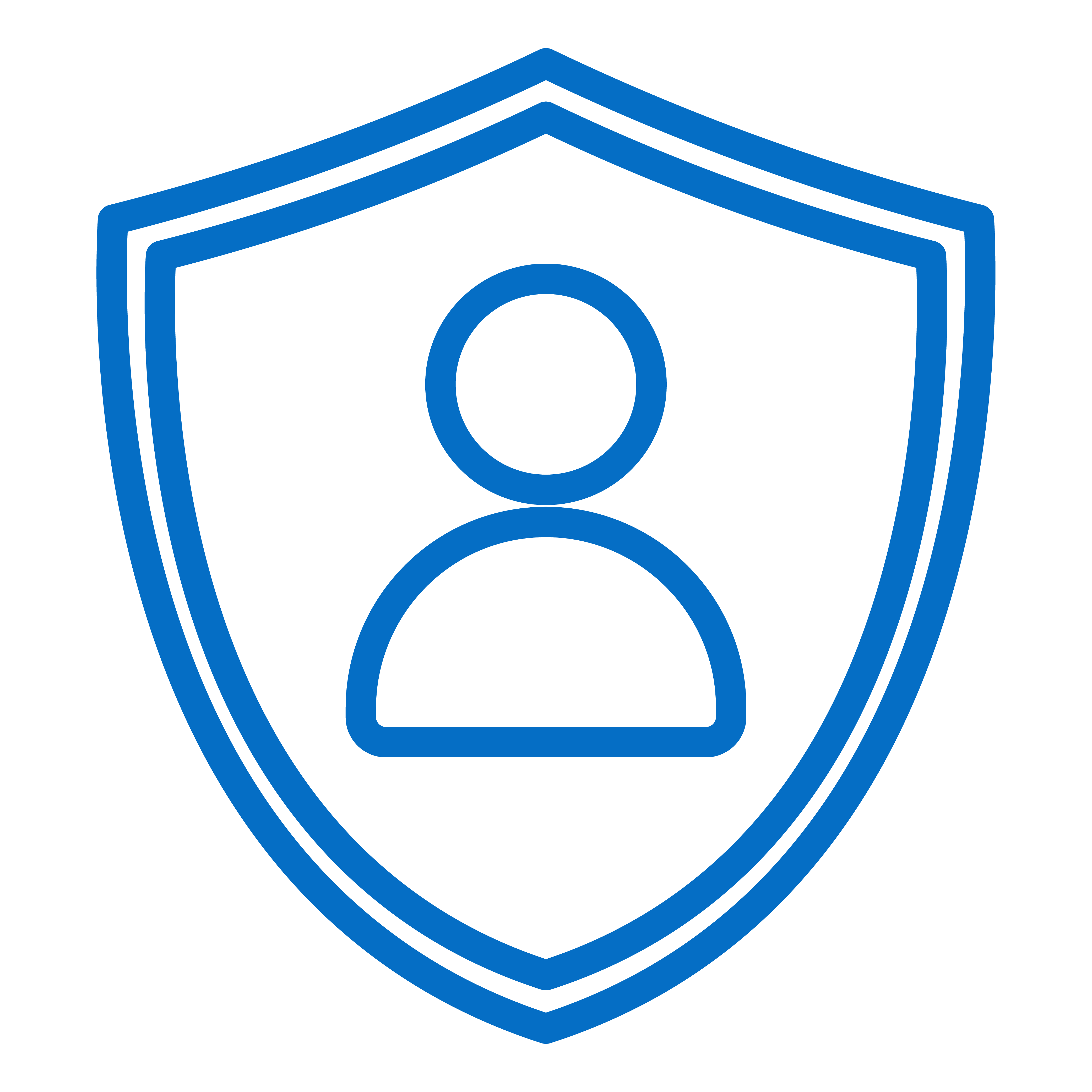 Person in Shield
